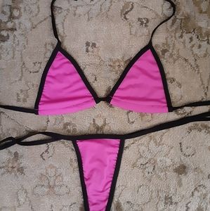 Set of 10 sexy string bikini thong sets